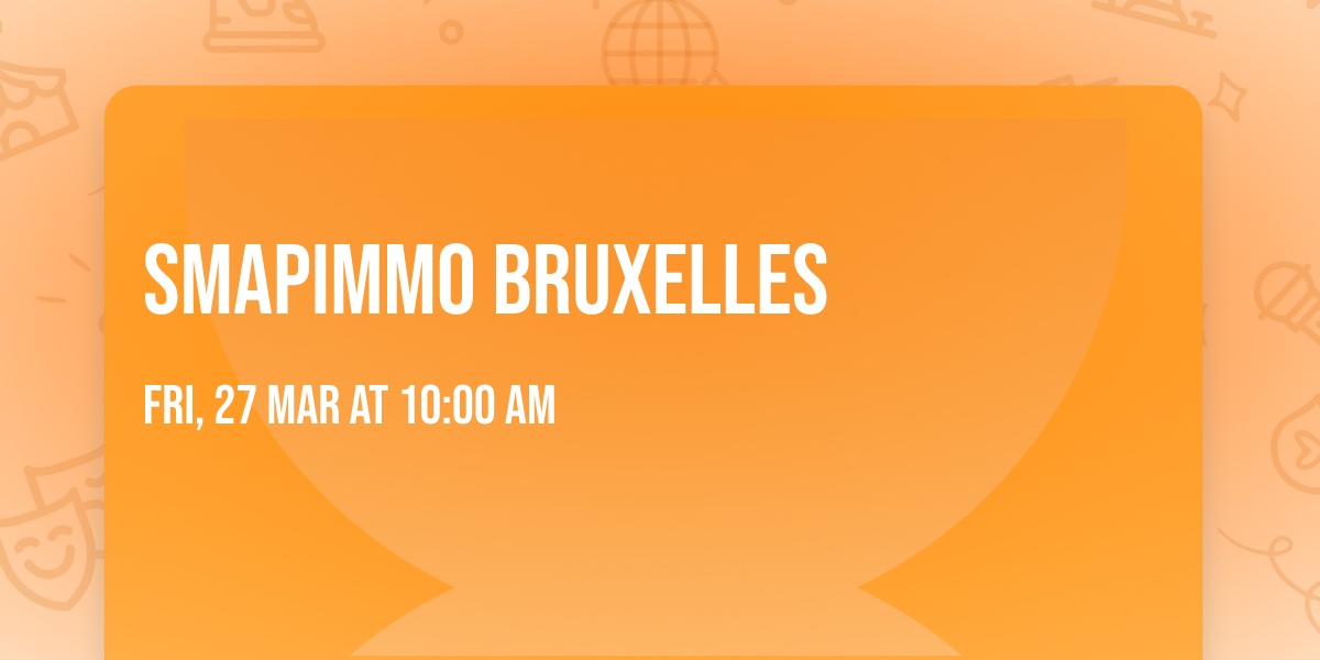 Smapimmo Bruxelles 