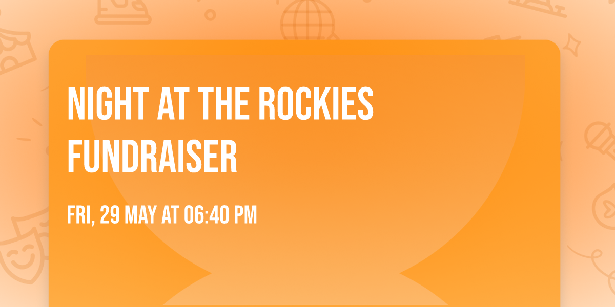 Night at the Rockies Fundraiser