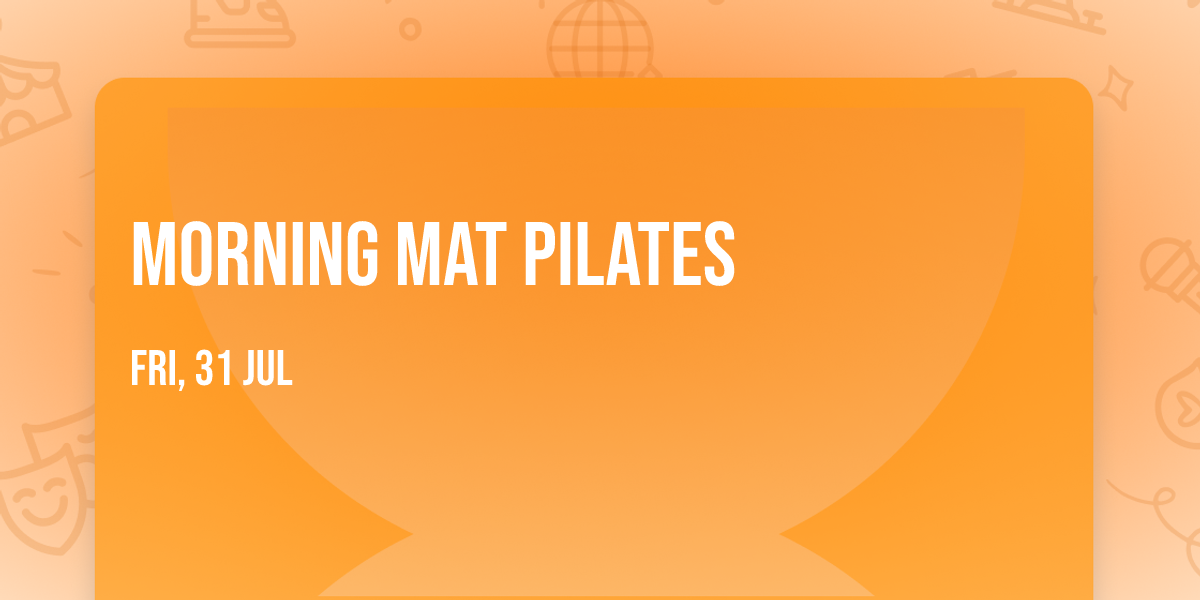 Morning Mat Pilates