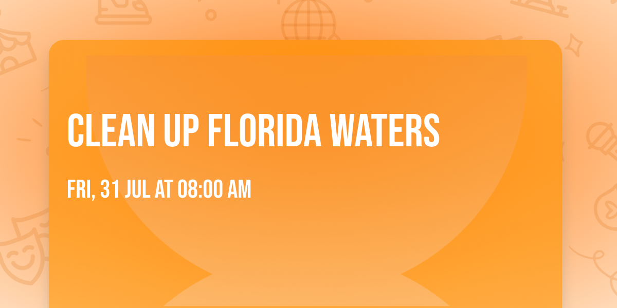 Clean Up Florida Waters