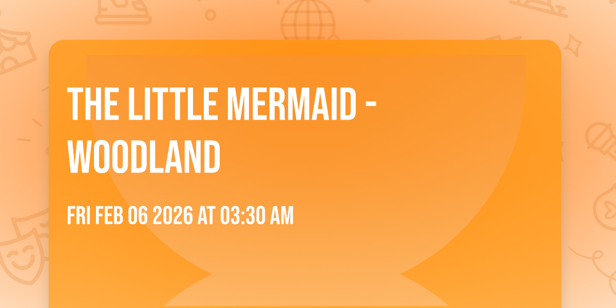 The Little Mermaid - Woodland