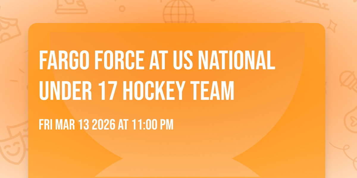 Fargo Force at US National Under 17 Hockey Team