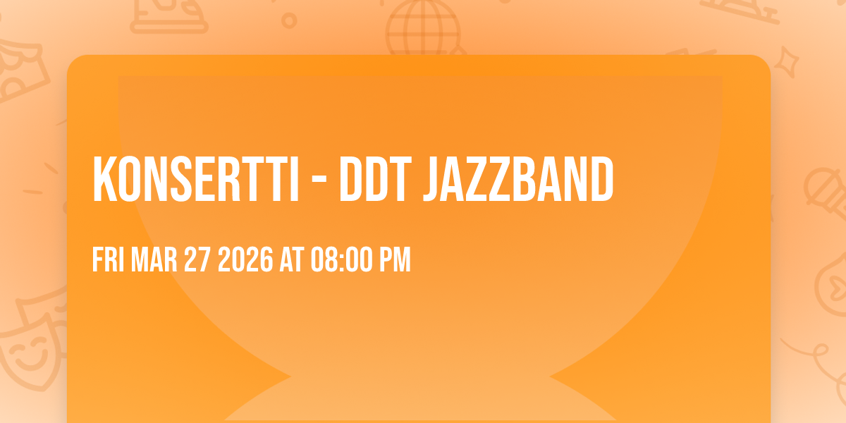 Konsertti - DDT Jazzband