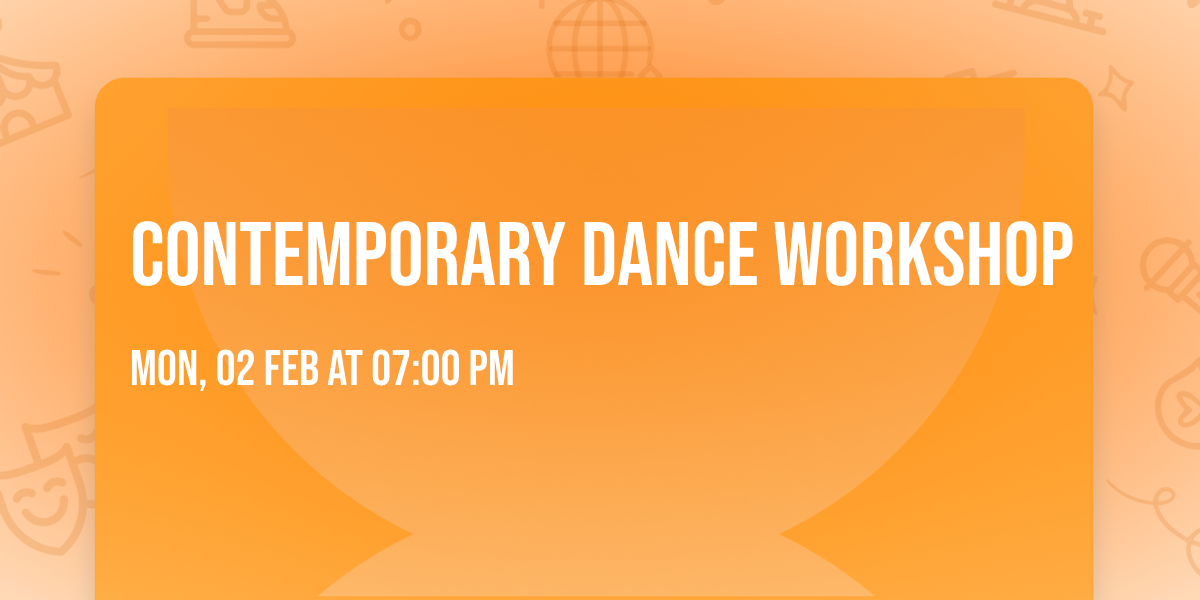 Contemporary dance workshop