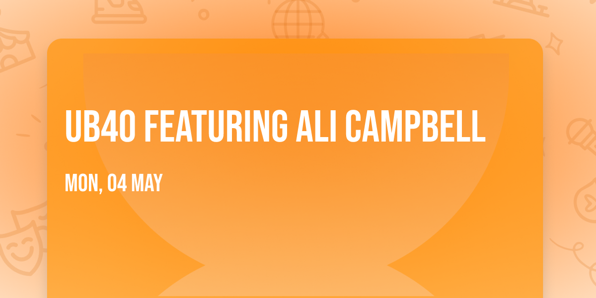 UB40 featuring Ali Campbell