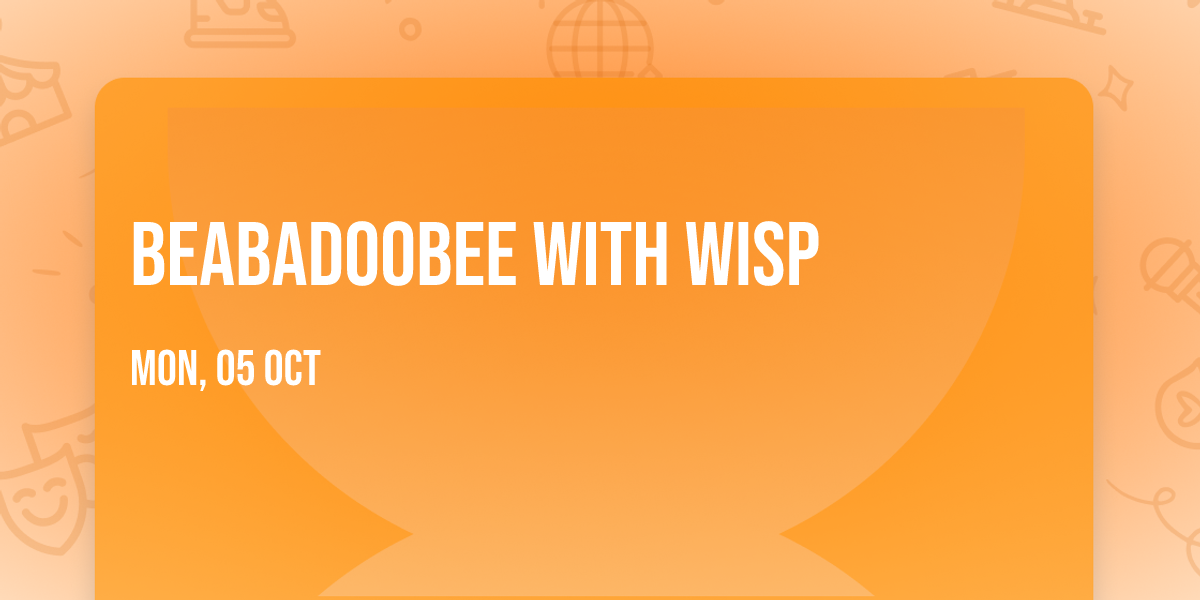 beabadoobee with Wisp
