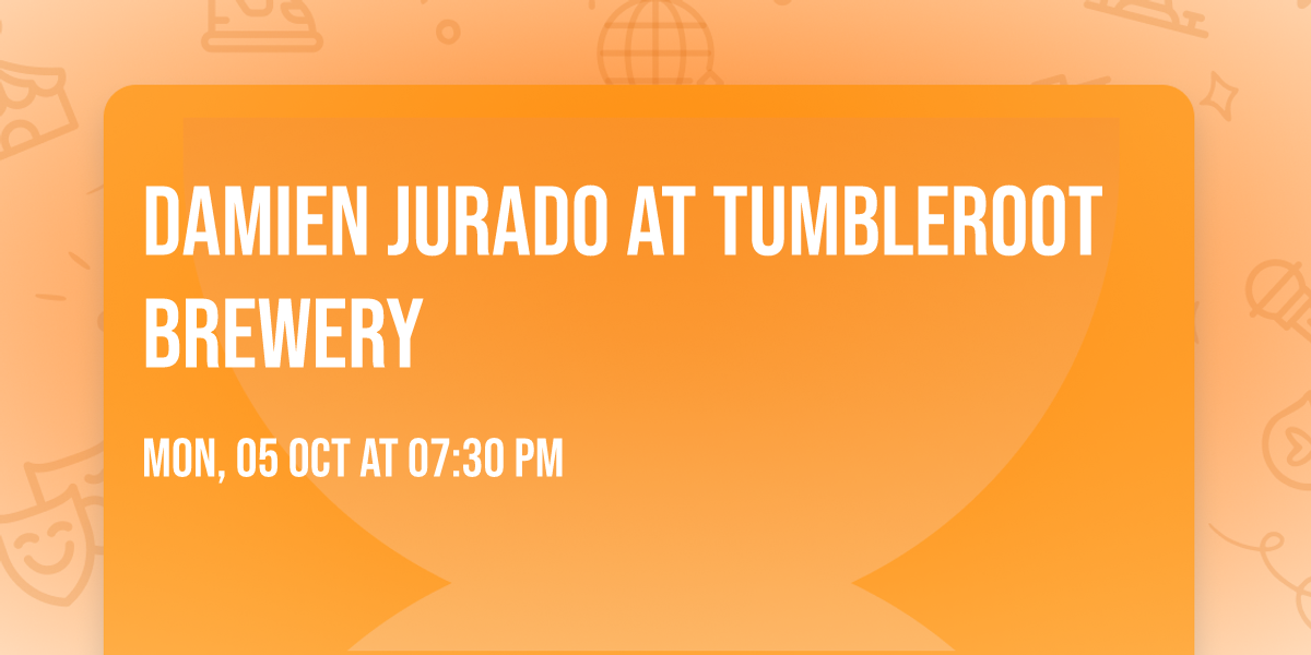 Damien Jurado at Tumbleroot Brewery