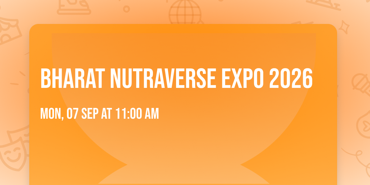 Bharat Nutraverse Expo 2026
