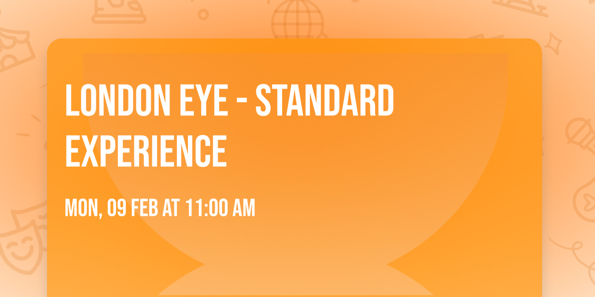 London Eye - Standard Experience