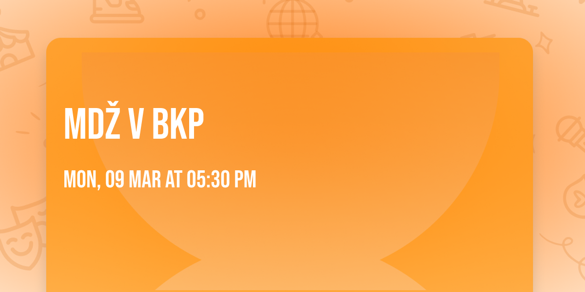 MD\u017d v BKP