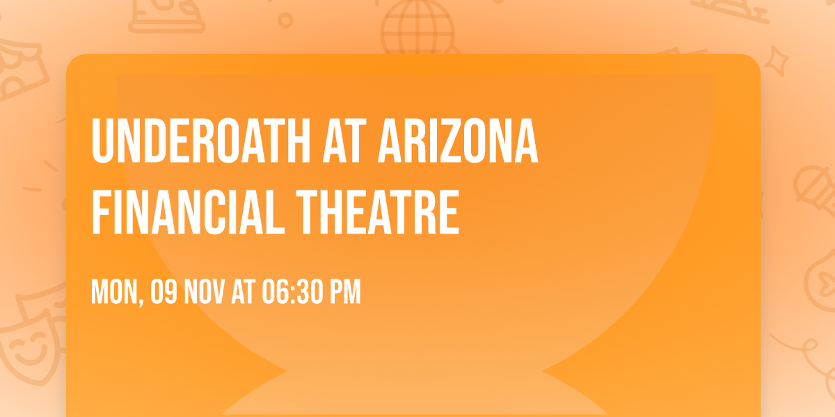 Underoath at Arizona Financial Theatre