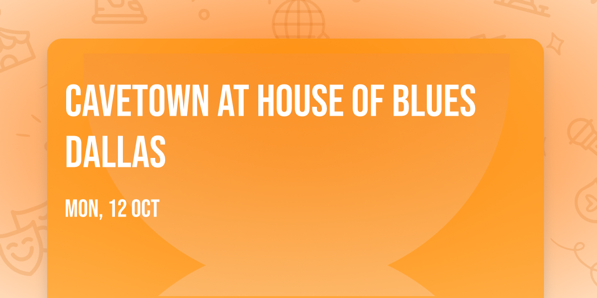 Cavetown at House of Blues Dallas