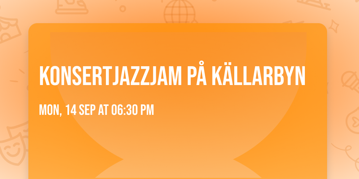Konsertjazzjam p\u00e5 K\u00e4llarbyn