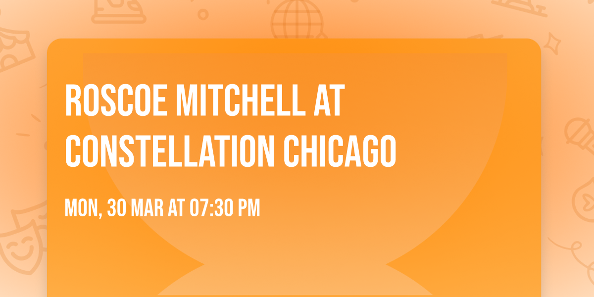 Roscoe Mitchell at Constellation Chicago