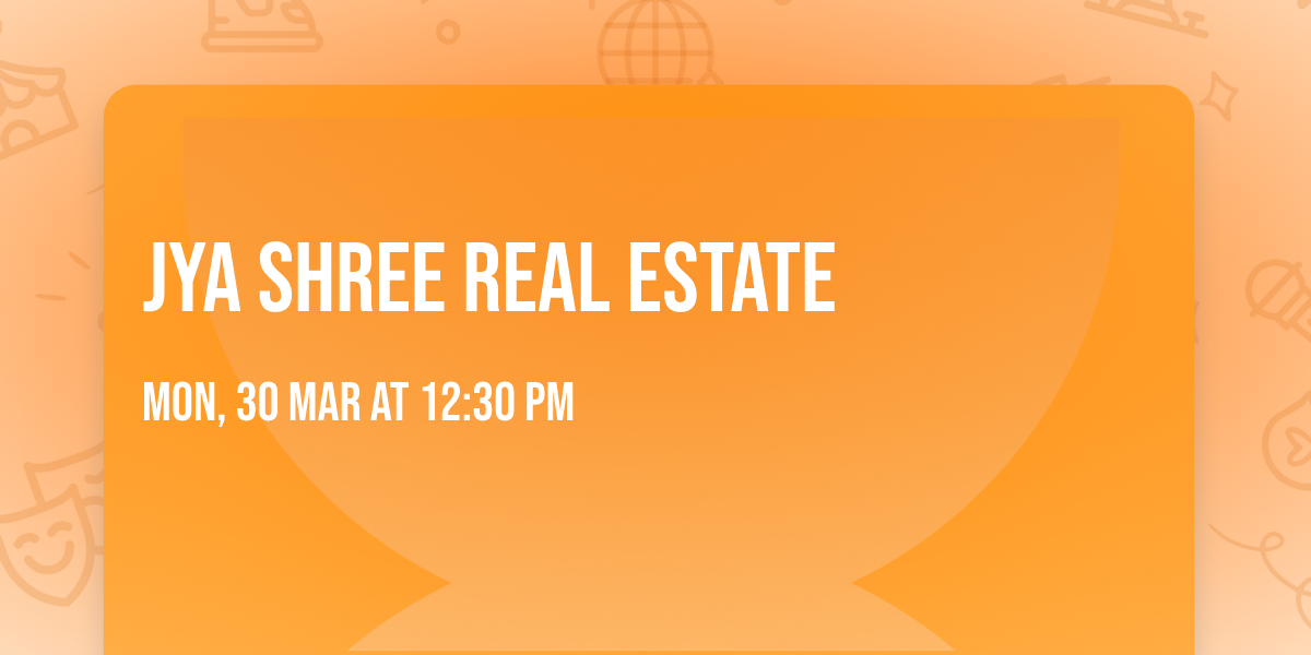 jya Shree real estate 