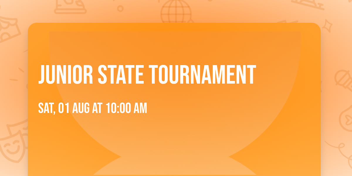 Junior State Tournament