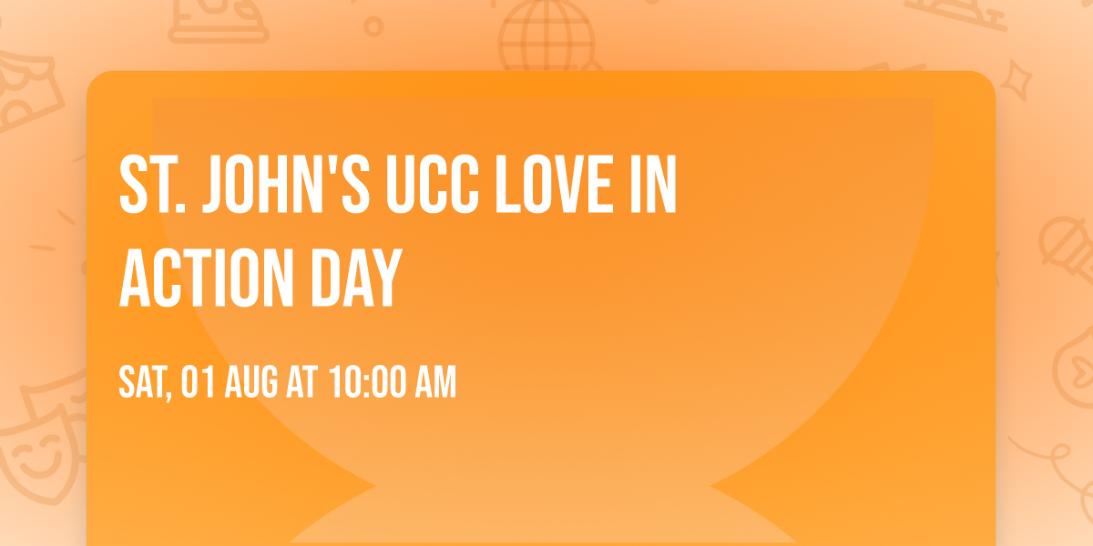 St. John's UCC Love in Action Day