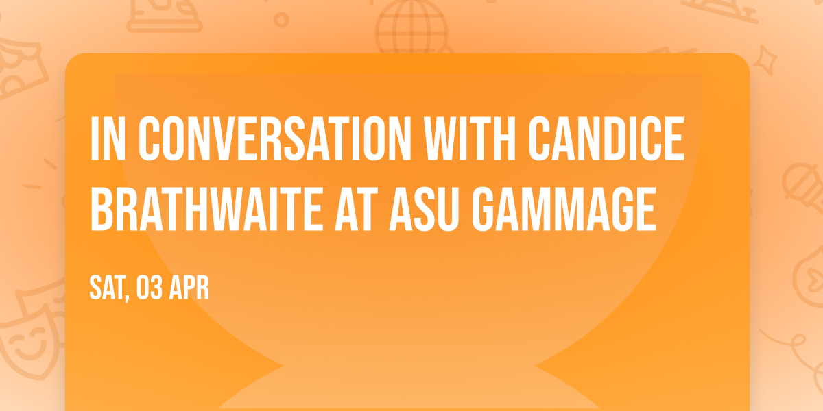In Conversation with Candice Brathwaite at ASU Gammage