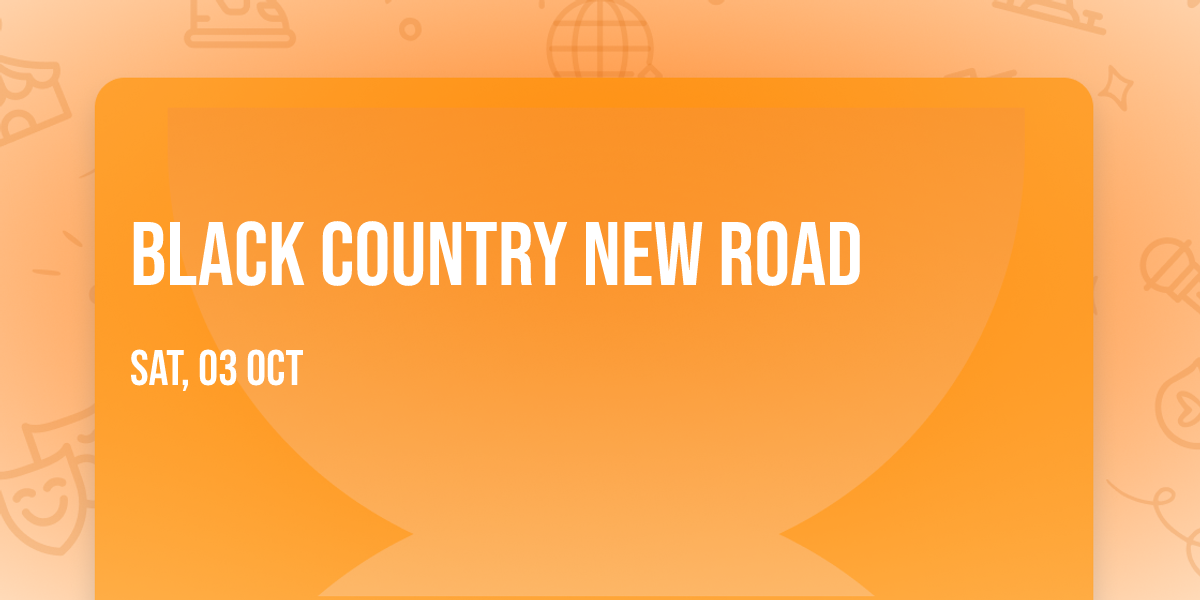 Black Country  New Road