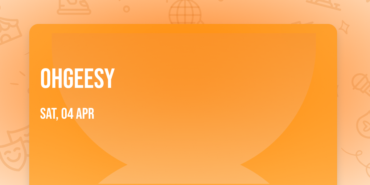 OhGeesy