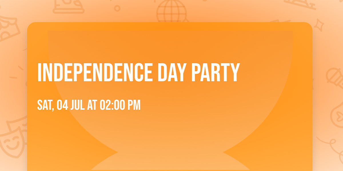 Independence Day Party