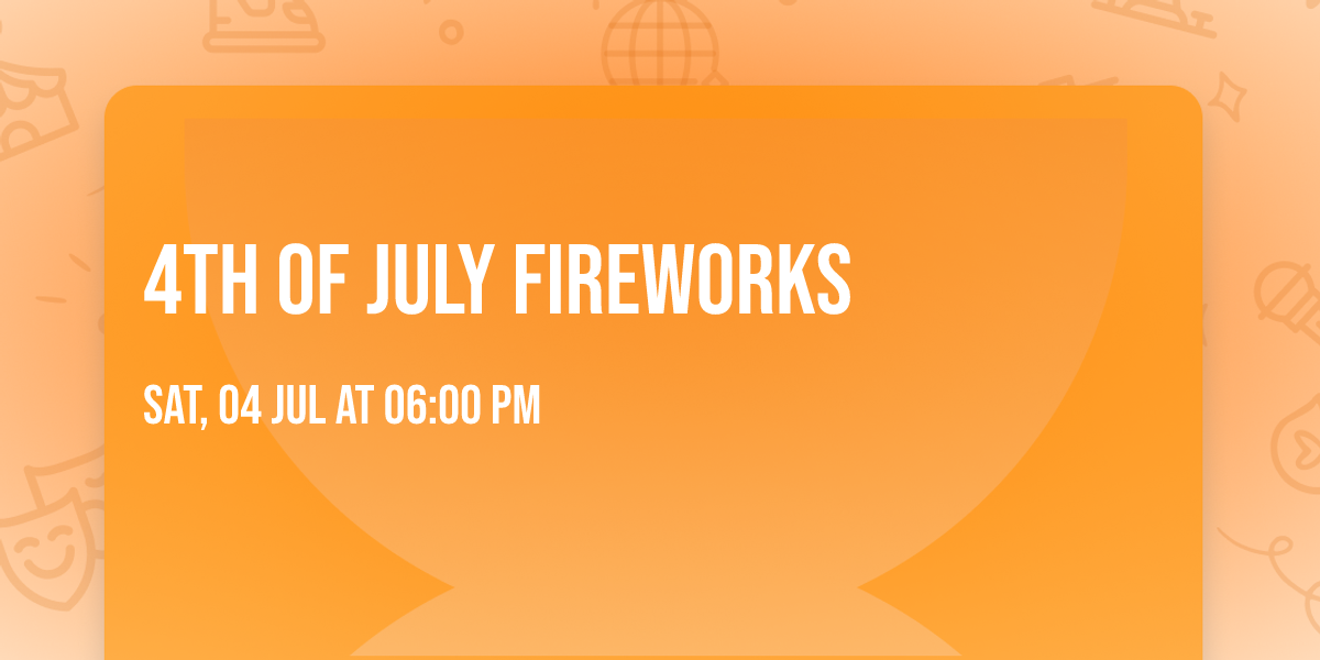 4th of July Fireworks