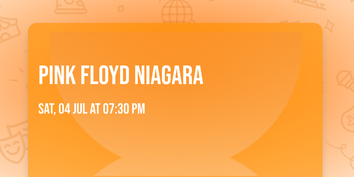 Pink Floyd Niagara