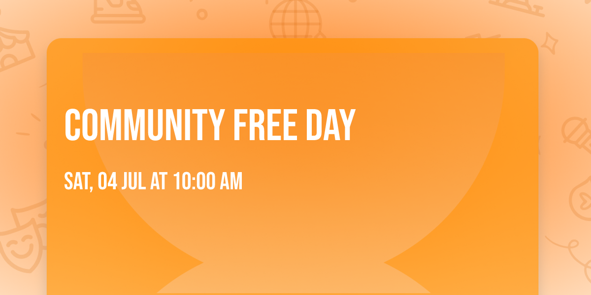 Community Free Day