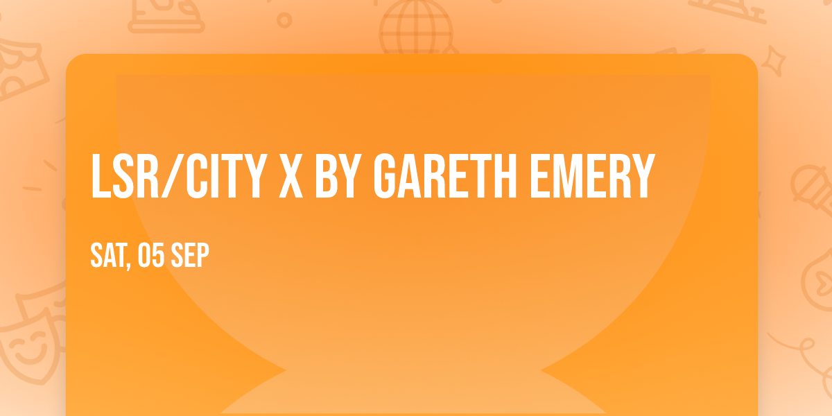 LSR\/CITY X by Gareth Emery