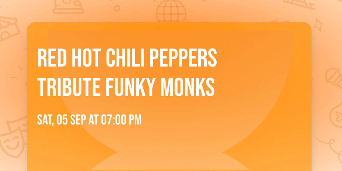 RED HOT CHILI PEPPERS TRIBUTE FUNKY MONKS