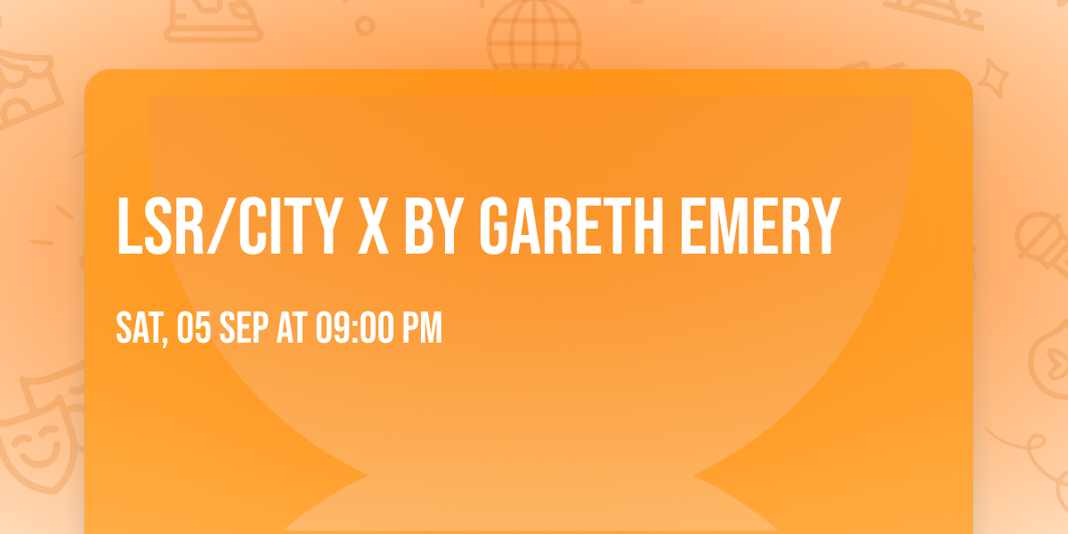 LSR\/CITY X by Gareth Emery