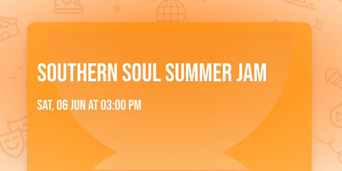 Southern Soul Summer Jam