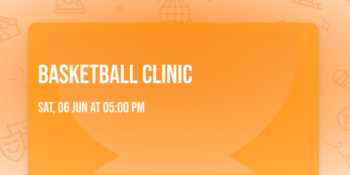 Basketball clinic 