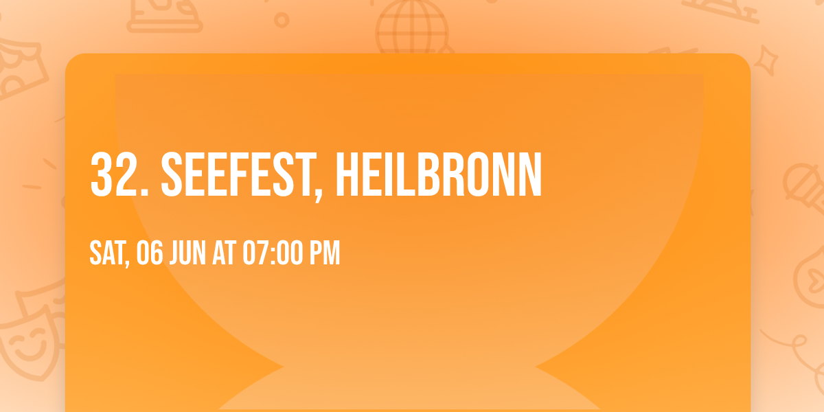 32. Seefest, Heilbronn