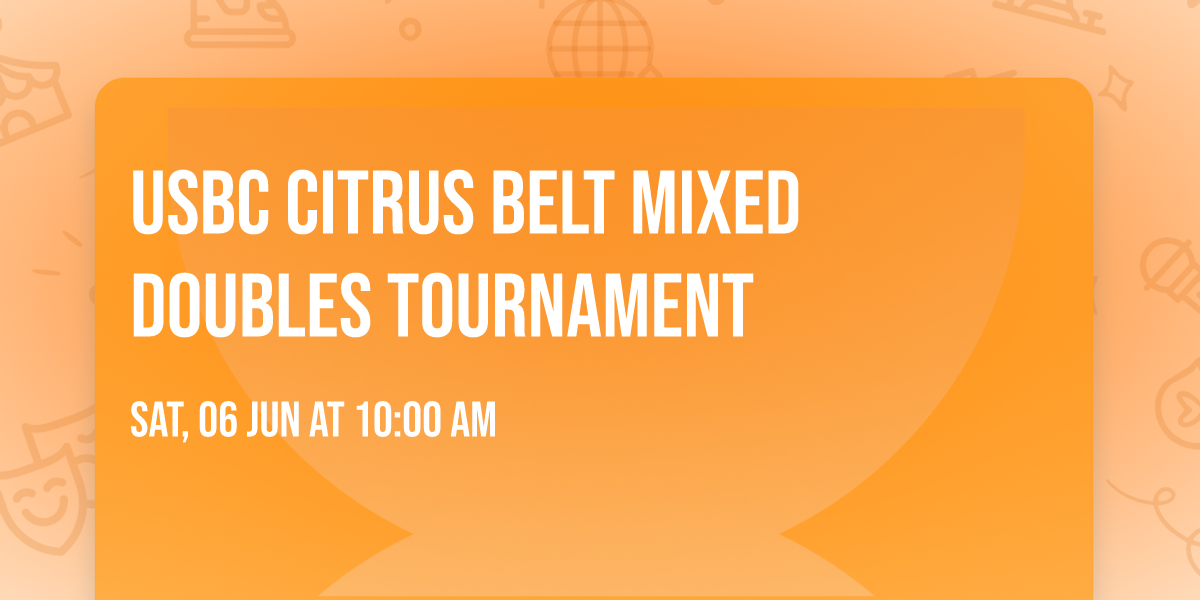 USBC CITRUS BELT MIXED DOUBLES TOURNAMENT