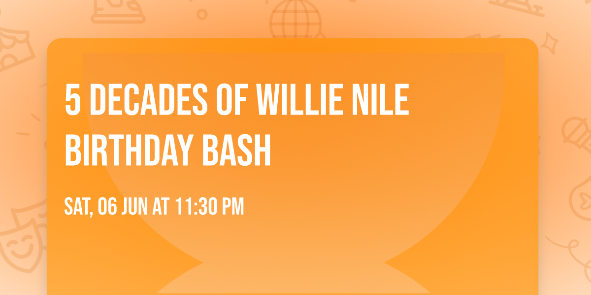 5 Decades of Willie Nile Birthday Bash