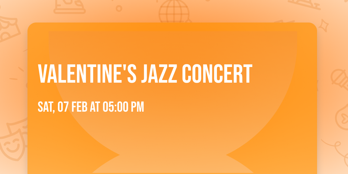 Valentine's Jazz concert
