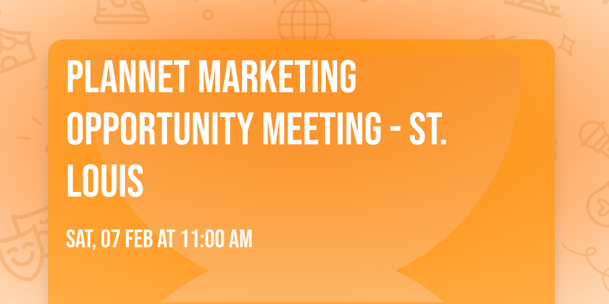 PlanNet Marketing Opportunity Meeting - St. Louis