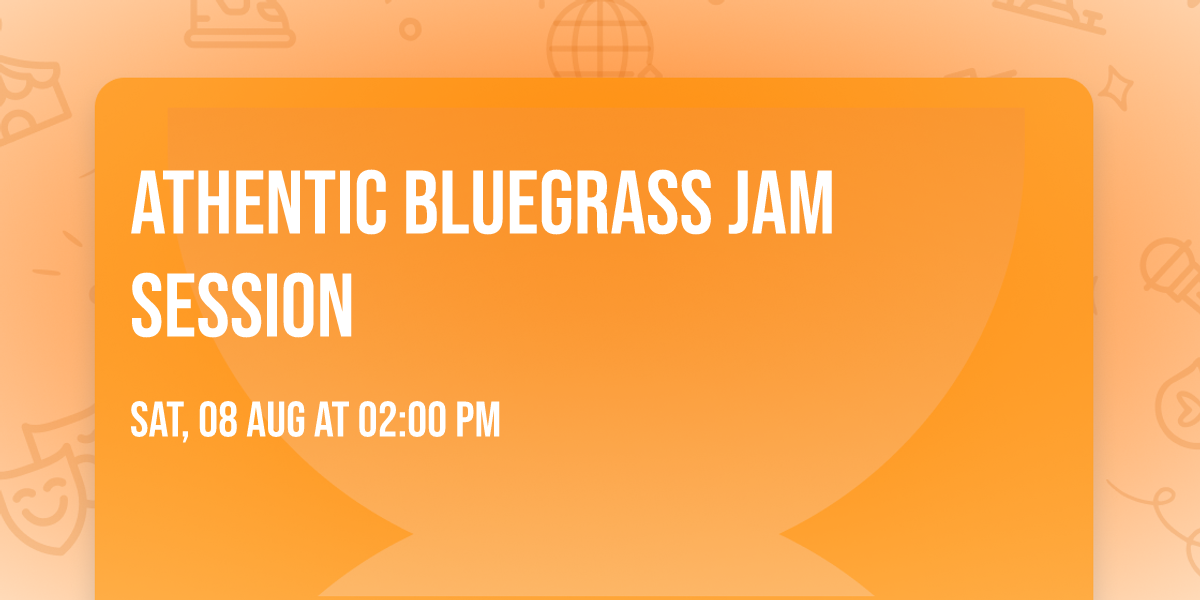 Athentic Bluegrass Jam Session