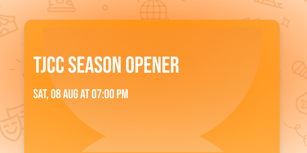 TJCC Season Opener 