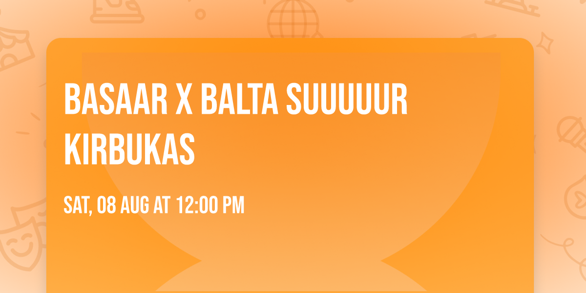 Basaar x Balta SUUUUUR KIRBUKAS \ud83e\udea9\u2728