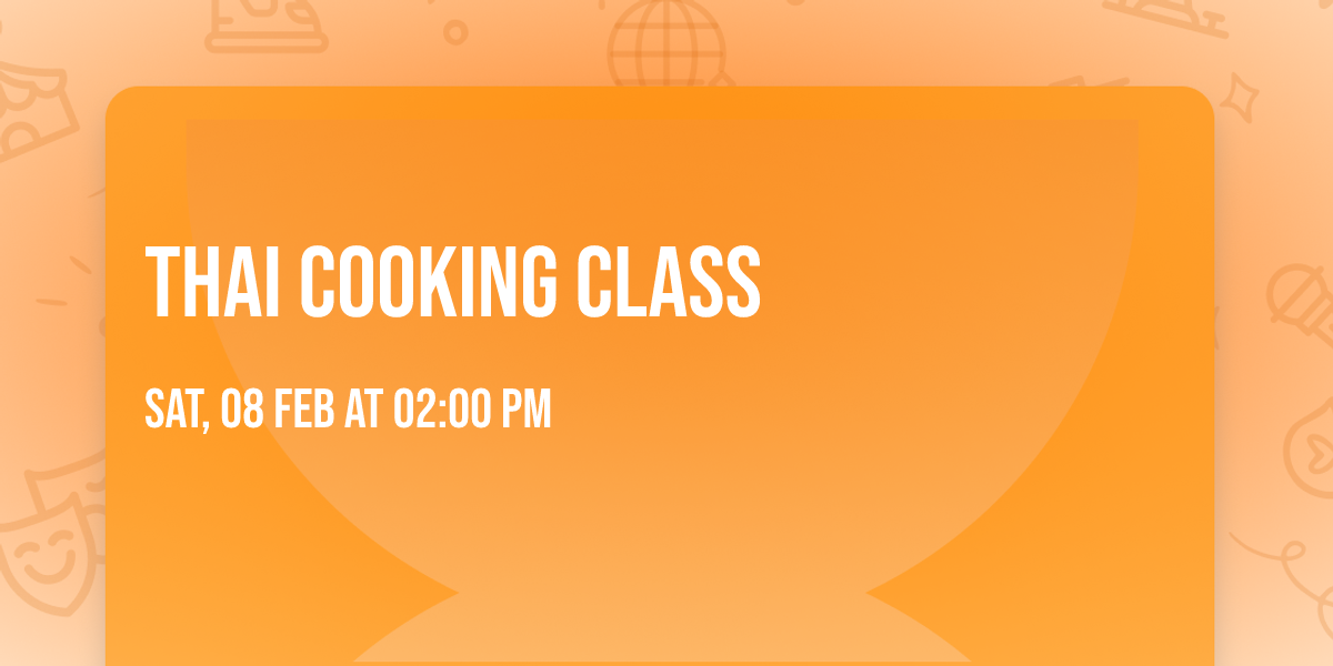 Thai Cooking Class