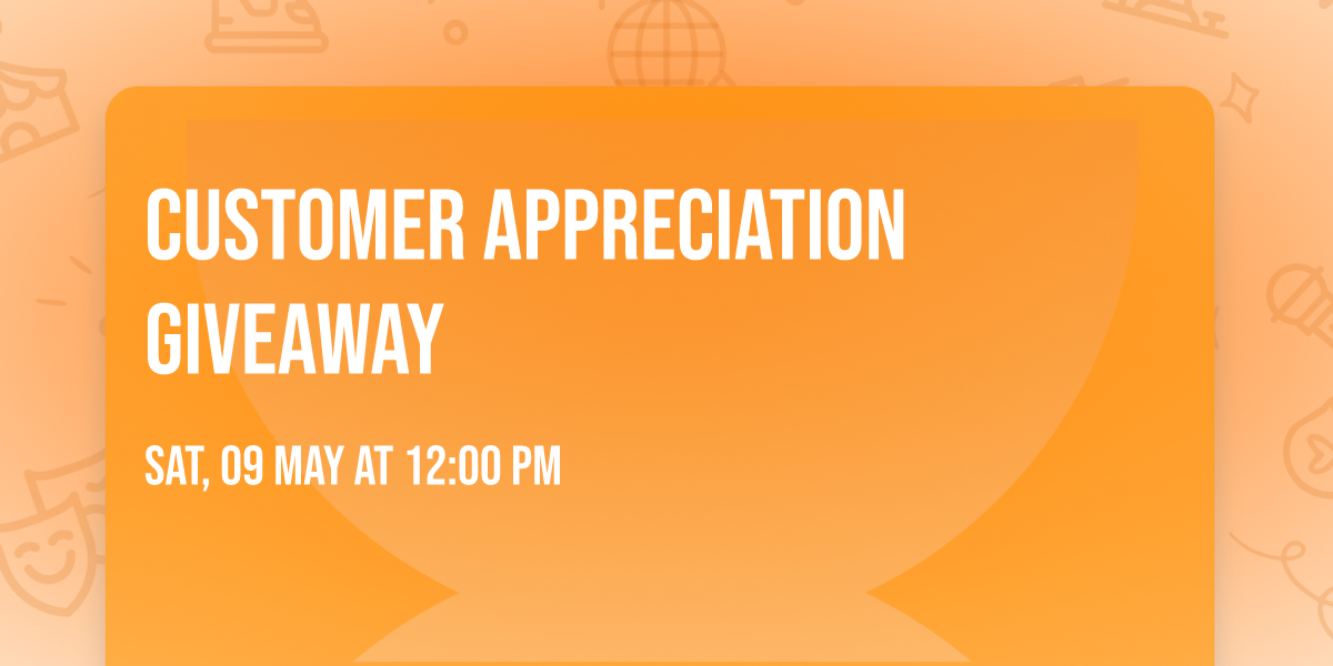 Customer Appreciation Giveaway \u2728\ufe0f 