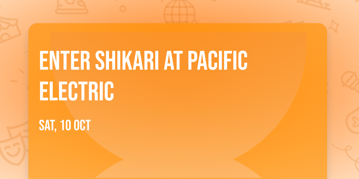 Enter Shikari at Pacific Electric