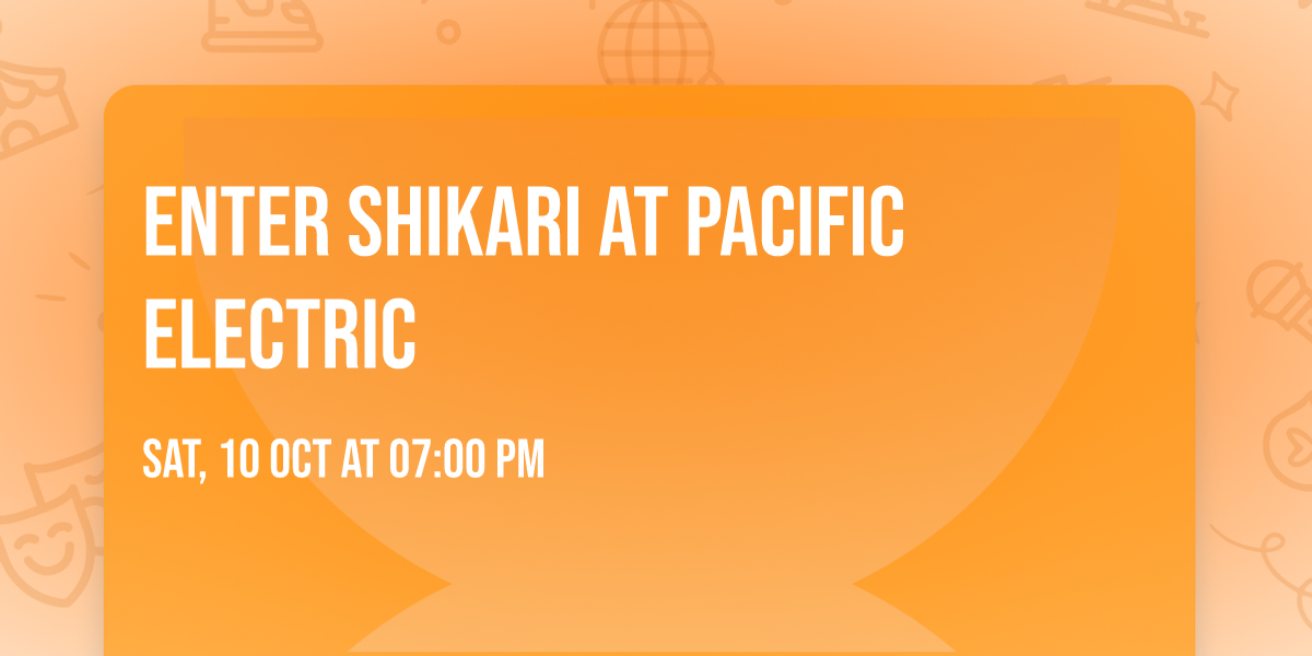 Enter Shikari at Pacific Electric