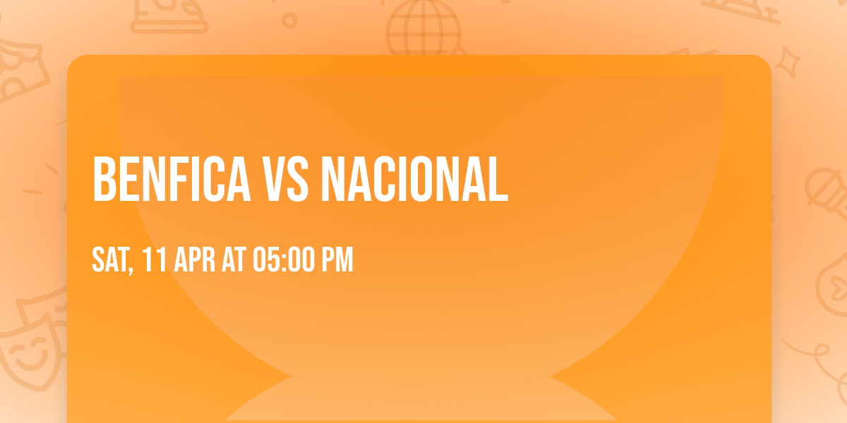 Benfica vs Nacional