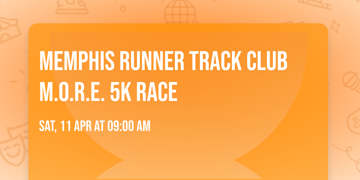 Memphis Runner Track Club M.O.R.E. 5k Race