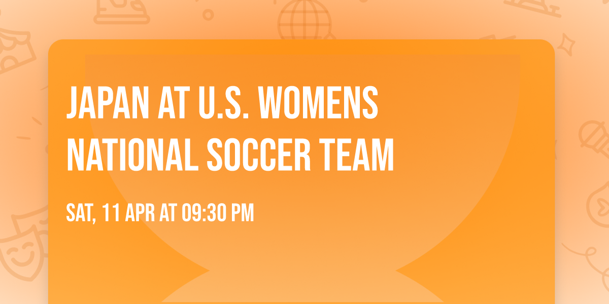 Japan at U.S. Womens National Soccer Team