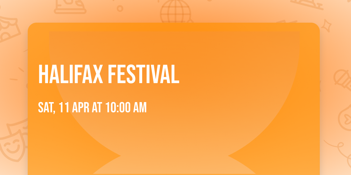 Halifax Festival