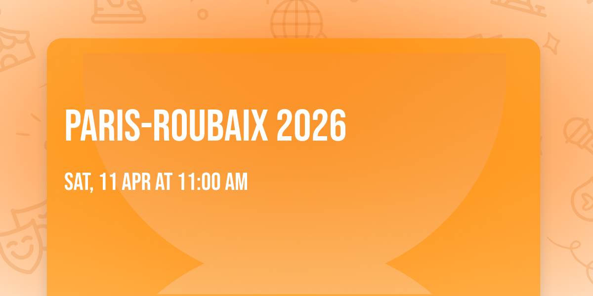 PARIS-ROUBAIX 2026
